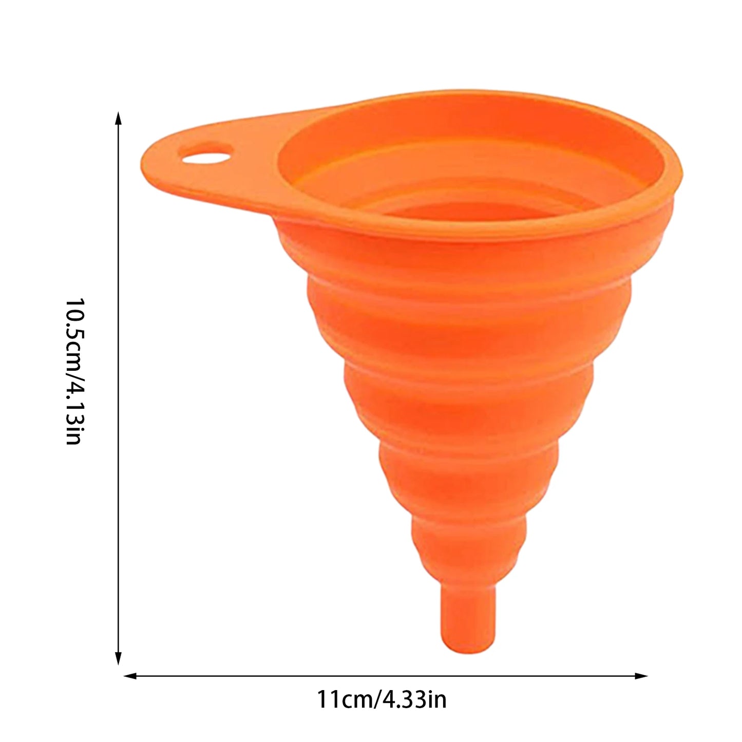 Kitchen Funnel Foldable Funnel Silicone Funnels Portable Funnels For Fuel Beer Oil Filling Bottles Pot Funnel Kitchen Tools