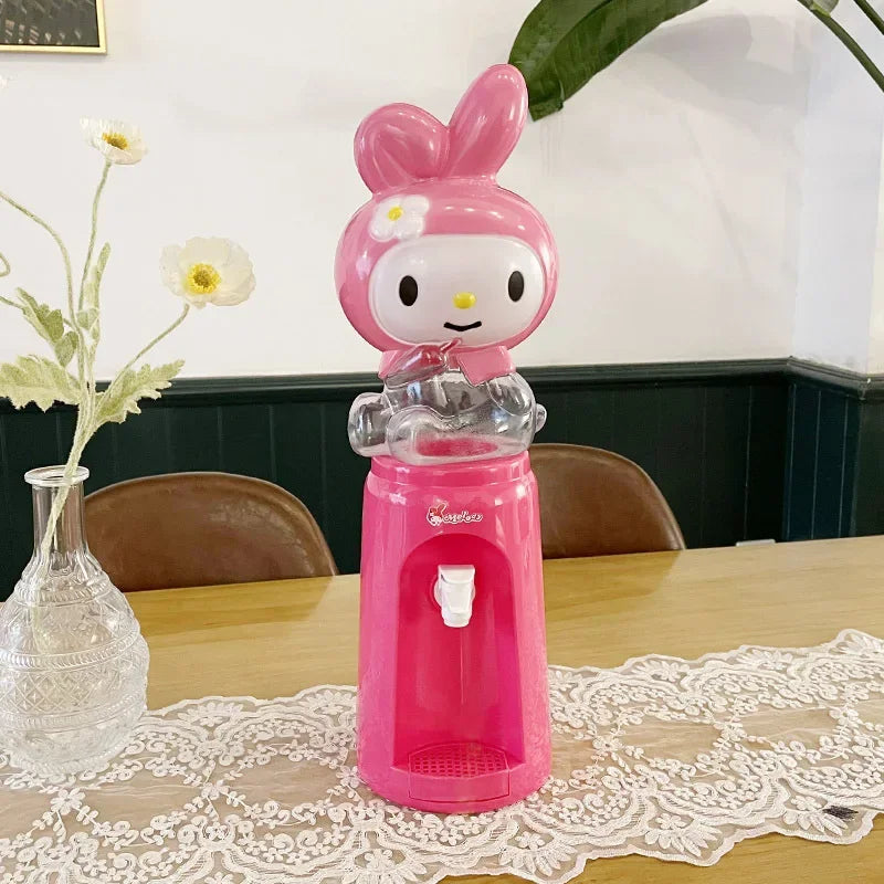 Sanrio Hello Kitty MyMelody Mini Water Dispenser Cute Desk Portable