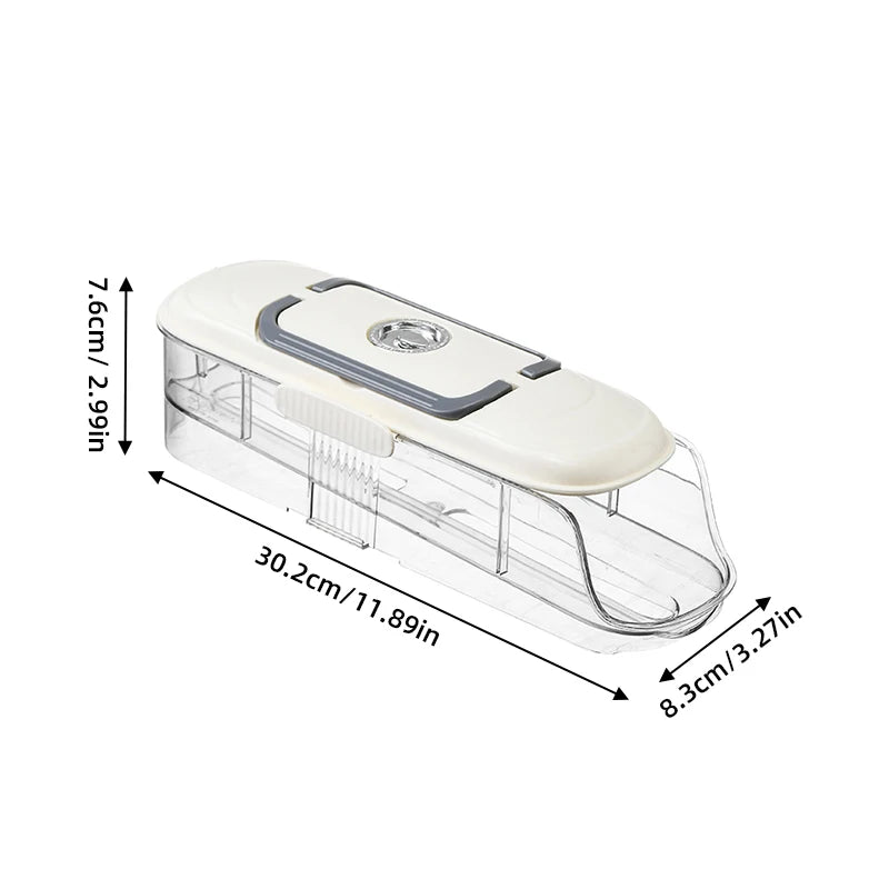 Multi layer combination automatic rolling egg box, refrigerator storage box dedicated side door egg tray, refrigerator egg rack