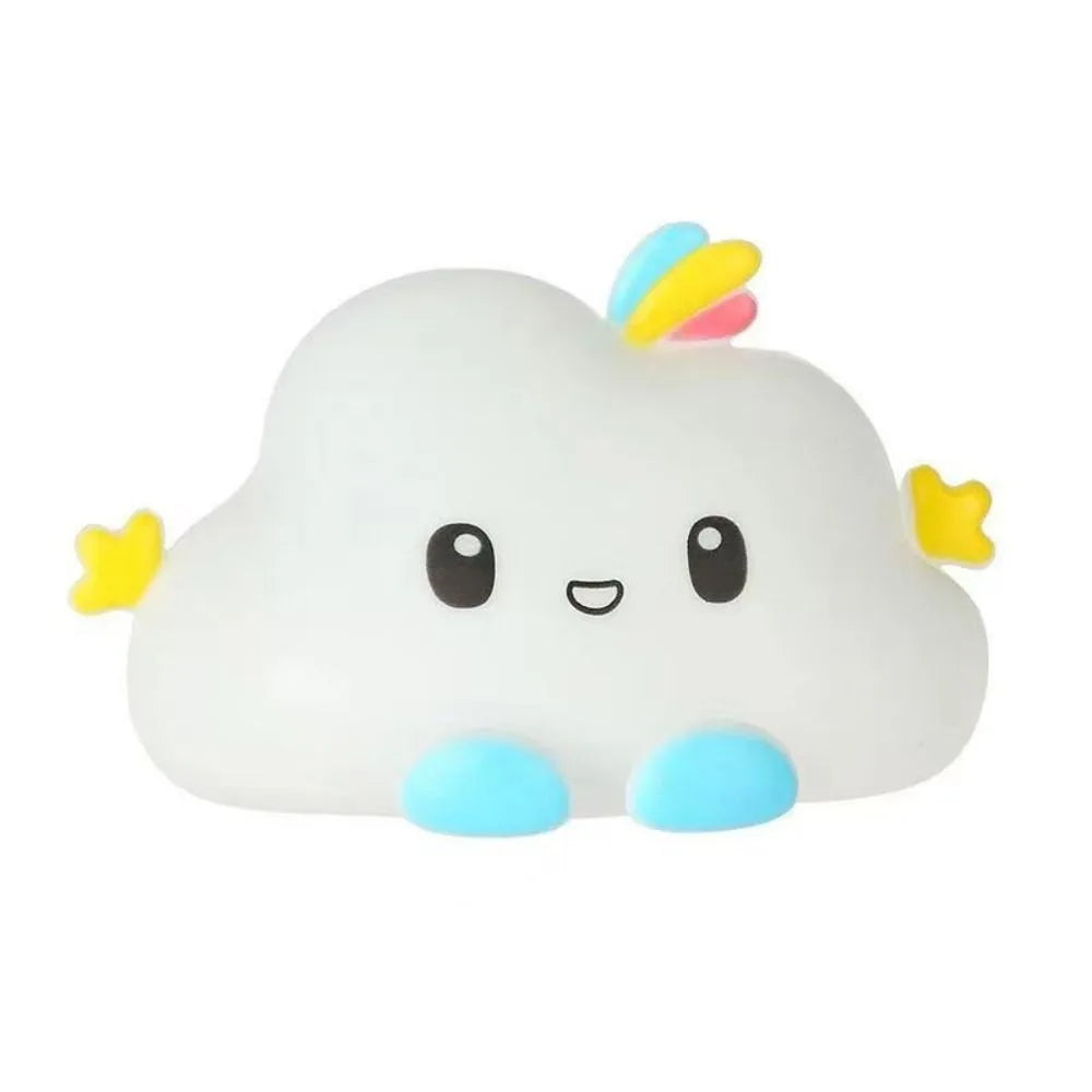 Cute Cloud Cartoon Night Light Portable Mini Bedside Table Lamp