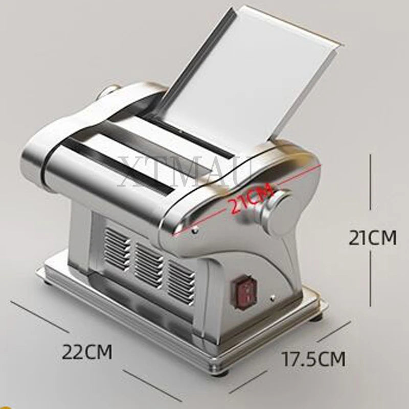 Electric Noodle Stainless Steel Dough Sheeter Dough Roller Automatic Pasta Maker Machine