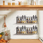 Hanging Wooden Spice Rack Wall Kitchen Organizer Seasoning Shelf