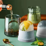 Silicone DIY Homemade Ice Hockey Box Round Creative Large Ice Cube Mold Bar Whiskey Cocktail Drink Summer Freezer Cooling Tool