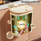 8.5/12L Wall Mounted Kitchen Wastebasket With Lid Trash Can