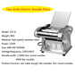 Electric Noodle Stainless Steel Dough Sheeter Dough Roller Automatic Pasta Maker Machine