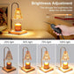 Lightess Electric Candle Warmer Lamp Adjustable Timer Dimmer Home Decor