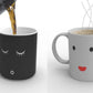 Battery Magic Color Changing Mug Ceramic Positive Energy Coffee Cup