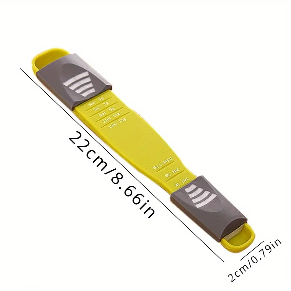 Kitchen Tools: Roasting Measuring Spoon With Scale, Grams, Household Salt Spoon, Coffee Measuring Spoon Adjustable Spoon