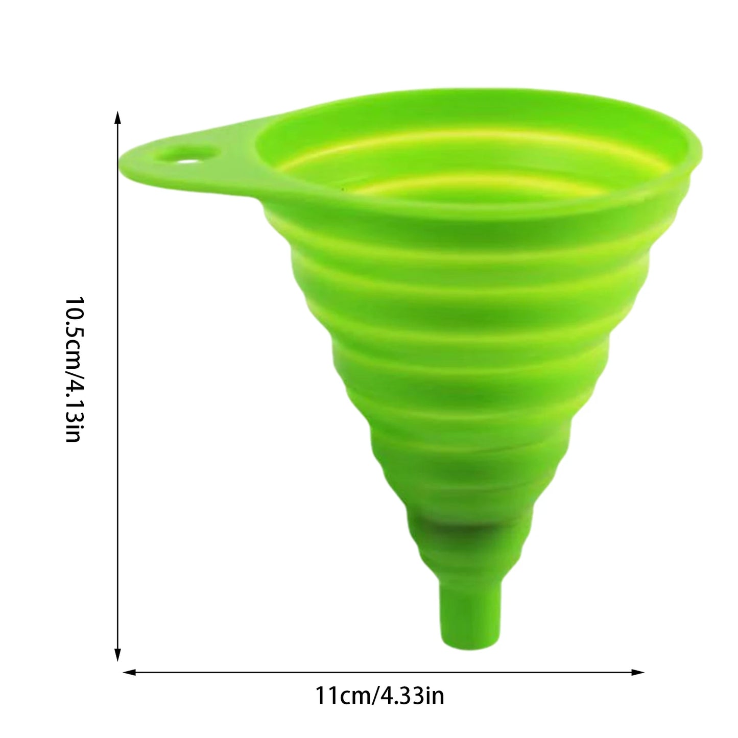 Kitchen Funnel Foldable Funnel Silicone Funnels  Portable Funnels For Fuel  Beer Oil Filling Bottles Pot Funnel Kitchen Tools