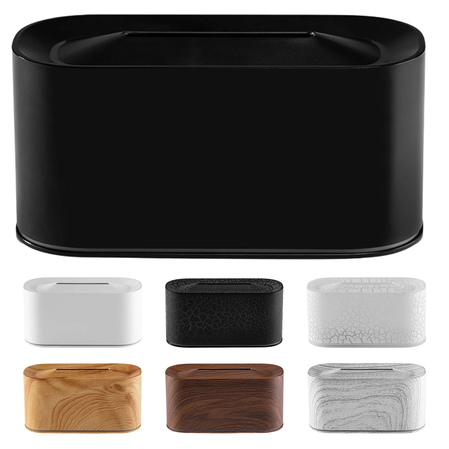 Flame Air Humidifier 7-Color LED Aroma Diffuser Auto-Off