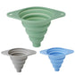 Kitchen Funnel Foldable Funnel Silicone Funnels  Portable Funnels For Fuel  Beer Oil Filling Bottles Pot Funnel Kitchen Tools