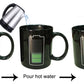 Battery Magic Color Changing Mug Ceramic Positive Energy Coffee Cup