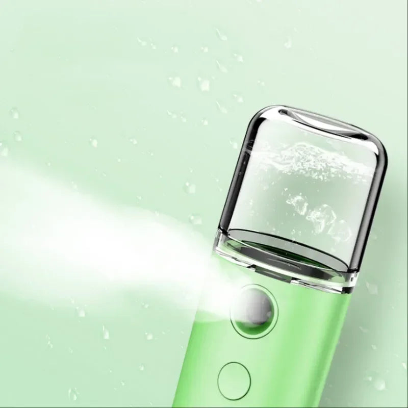 Nano Facial Hydrator Sprayer Mini Rechargeable Face Steamer Beauty Device