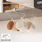 4/6 Hook Coffee Mug Holder Stainless Steel Kitchen Rack