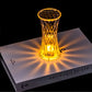 LED Crystal Table Lamp Flameless Battery Candle Atmosphere Night Light