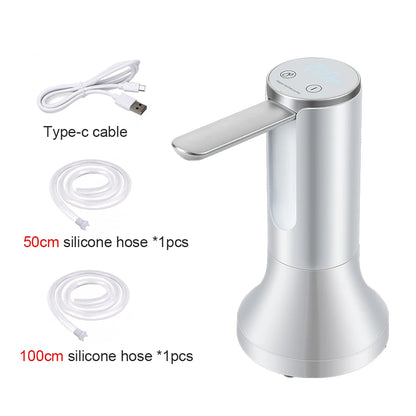 Electric Water Gallon Pump Foldable Rechargeable Desktop Drinking Dispenser