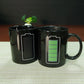 Battery Magic Color Changing Mug Ceramic Positive Energy Coffee Cup