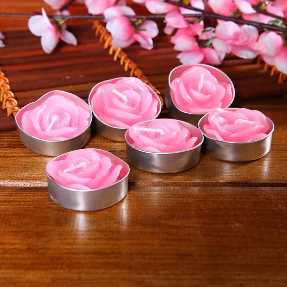 12PCS Floating Candles Smokeless Waterproof Wedding Birthday Party Decor