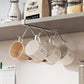 4/6 Hook Coffee Mug Holder Stainless Steel Kitchen Rack
