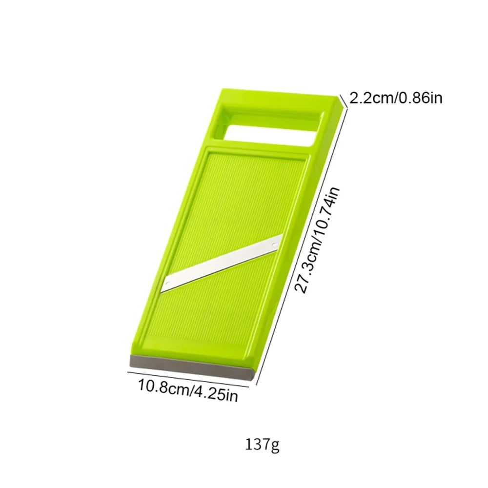 Multifunctionele Vegetable Cutter With Steel Blade Mandoline Slicer Potato Peeler Carrot Cheese Grater Kitchen Accessories Tools