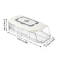 Multi layer combination automatic rolling egg box, refrigerator storage box dedicated side door egg tray,  refrigerator egg rack