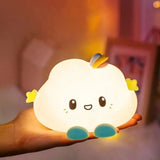 Cute Cloud Cartoon Night Light Portable Mini Bedside Table Lamp