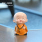Mini Buddha Statue Tibetan Buddhist Monk Zen Garden Ornament