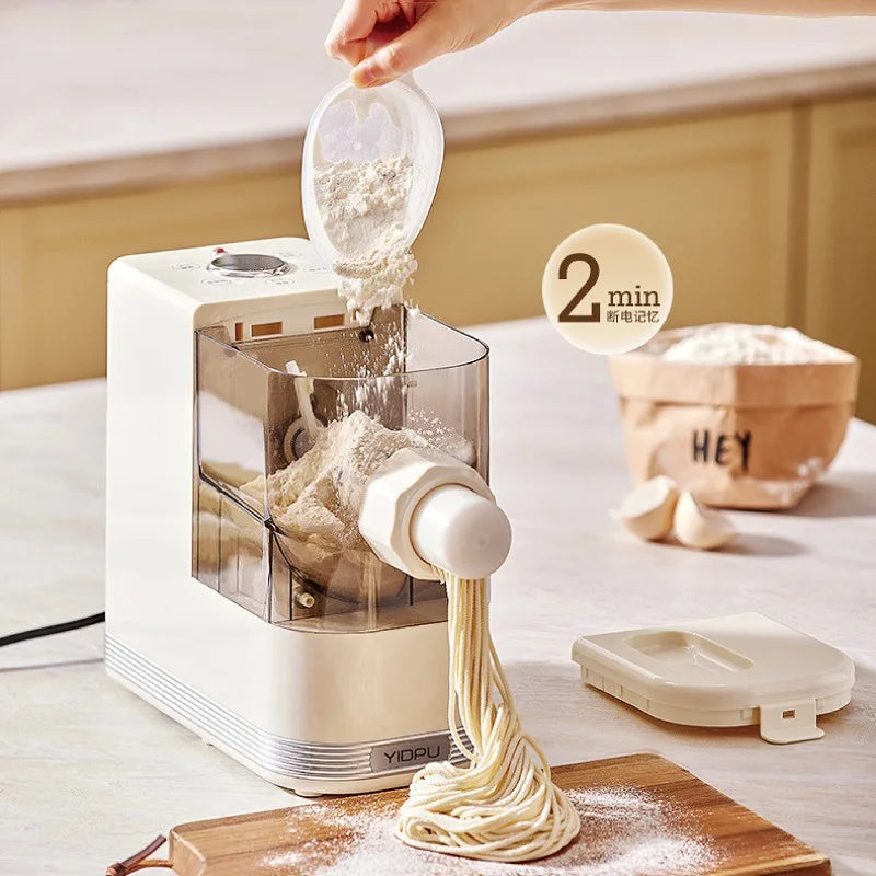 150W Multifunctional Noodle Maker Automatic Electric Noodle Pressing Machine Dumpling Wrapping Machine Kitchen Tools 7 Molds