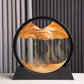 3D Hourglass Quicksand Sand Art Flowing Deep Sea Decor