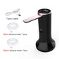 Electric Water Gallon Pump Foldable Rechargeable Desktop Drinking Dispenser