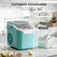 Portable Ice Maker Machine 8 Cubes Self-Cleaning Home Use