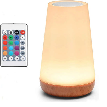 USB Rechargeable Touch Lamp 13 RGB Color Portable Night Light
