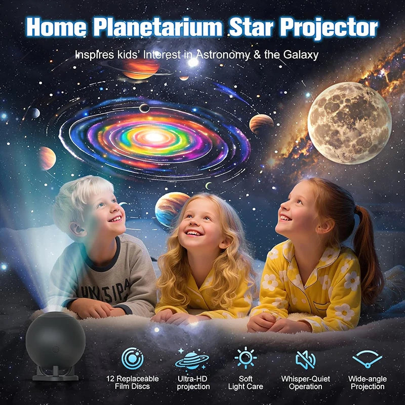 Planetarium Projector Galaxy Star Night Light Space Ceiling Lamp