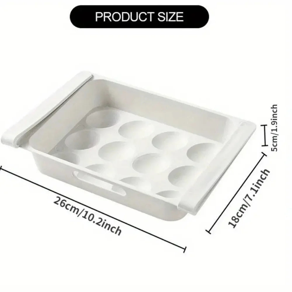 Multi-Functional Stackable Refrigerator Storage Drawers Egg Fruit Organizer